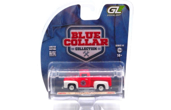 FORD F-100 пикап "Red Crown" (1954), Red/White