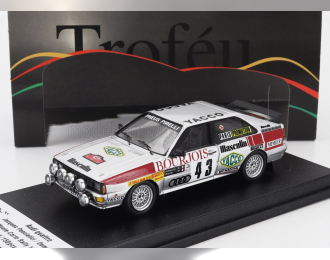 AUDI Quattro (night Version) №43 Rally Montecarlo (1982) Jacques Panciatici - Demachy, Silver Red