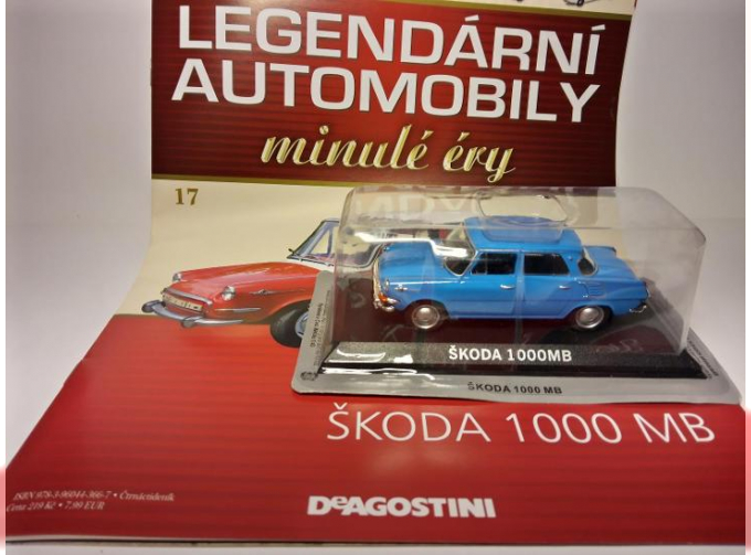 SKODA 1000 MB, Legendarni automobily minule ery 17