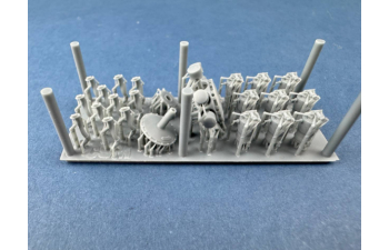 Сборная модель Авиационный двигатель Le Rhone 9C мощностью 80 л. с.