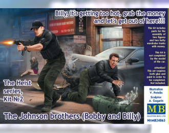 Сборная модель The Heist series, Kit №2 The Johnson brothers (Bobby and Billy)