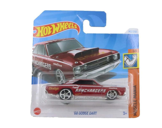 DODGE Dart 68 (1968(, red