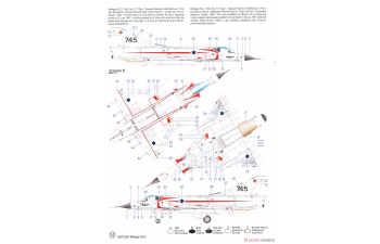 Сборная модель Mirage IIIC