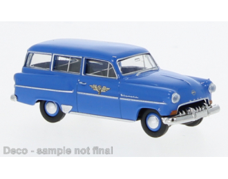 Brekina, Opel Olympia Caravan NSB (N) (1954), blue