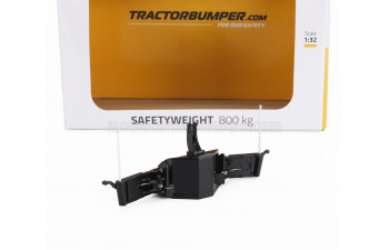 ACCESSORIES Tractor Bumper - Safety Weight 800kg., Black