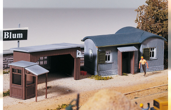 Classic Line Sand Works Sales Office, Building Kit