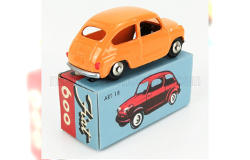 FIAT 600 Berlina (1955), Orange