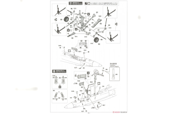 Сборная модель GRUMMAN F/a-18e Super Hornet Vfma 224 Bengals Military Airplane