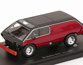 BRUBAKER Box (1972), red metallic / black