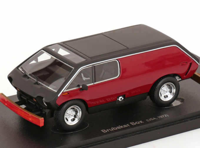 BRUBAKER Box (1972), red metallic / black