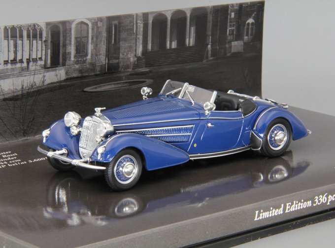 HORCH 855 Special Roadster (1938), dark blue