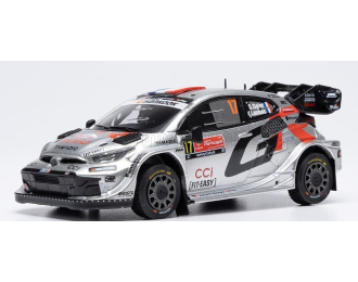 TOYOTA YARIS GR RALLY1 Hybrid Team TOYOTA Gazoo Racing WRT №17 Winner Rally Portugal (2025) Sebastien Ogier - Vincent Landais