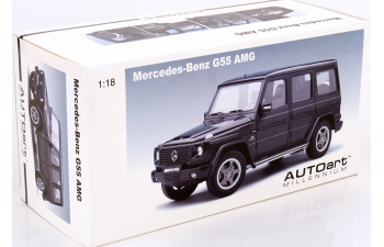 MERCEDES-BENZ G55 AMG, black metallic