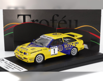 FORD Sierra Rs Cosworth №1 2nd Rally Rts (1992) Robert Droogmans - Michel Kleikens, Yellow Blue