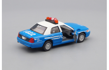 FORD Crown Victoria Police Interceptor, blue