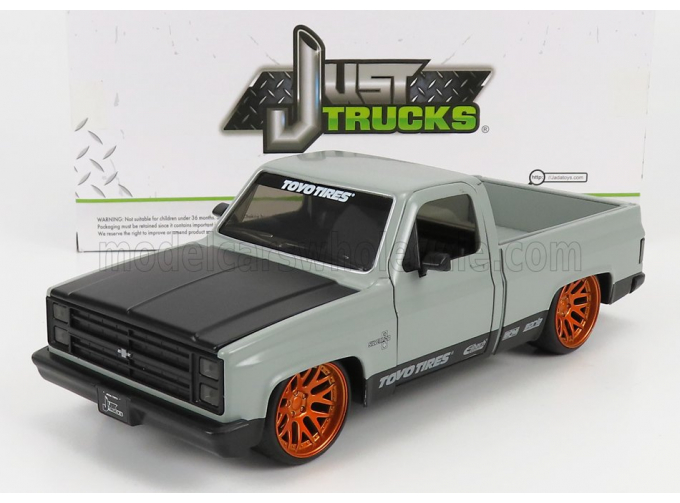 CHEVROLET C-10 Pick-up Toyo Tires 1985, Matt Grey Black