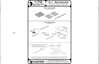 ПВД и стволы 20мм пушек для A-1 Skyraider