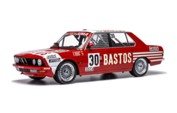 BMW 5-series 528i (e28) Team Bastos Joosen Juma №30 Winner 24h Spa (1982) Eddy Joosen - Armin Hahne - Hans Heyer - Dieter Quester, Red White