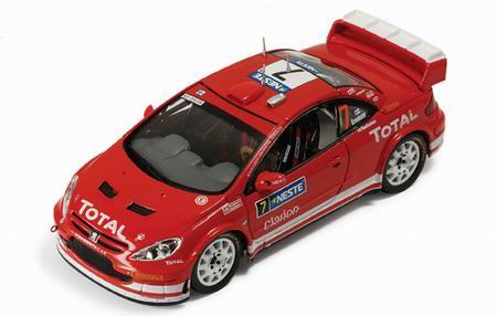 PEUGEOT 307 WRC 7 M.Gronholm-T.Rautianen Winner Rally Finland 2005, red