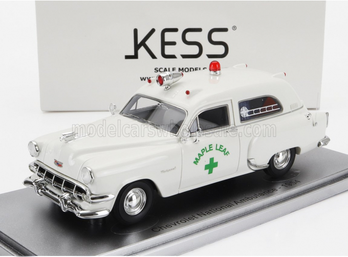 CHEVROLET National Ambulance Maple Leaf (1954), White