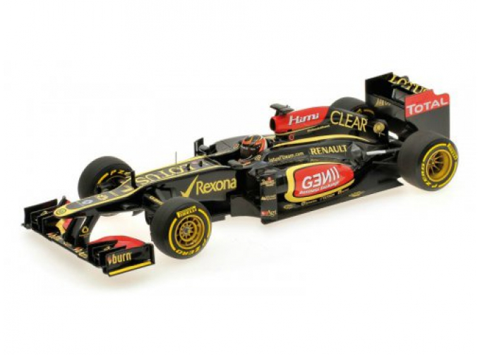 LOTUS F1 TEAM RENAULT - KIMI RÄIKKÖNEN - SHOWCAR 2013, black