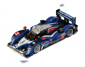 PEUGEOT 908 HDI 3 S. Bourdais - P. Lamy - S. Pagenaud LMP1 Le Mans 2010, blue