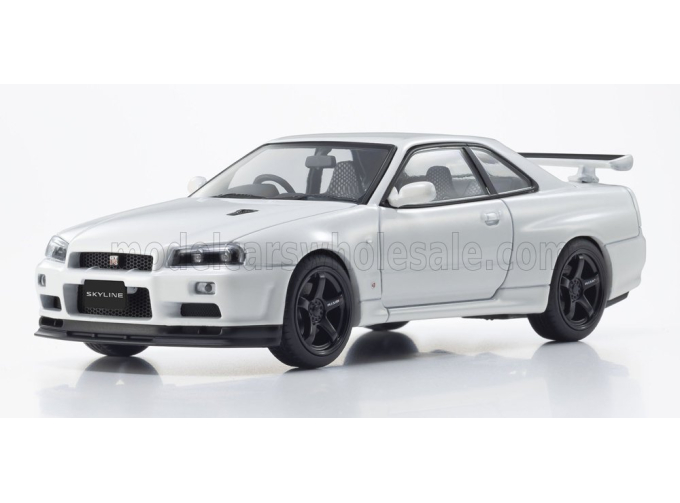 NISSAN Skyline GT-R (R34) V-SPECII (2001), white 