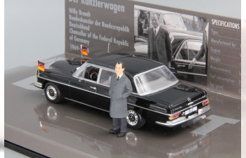 MERCEDES-BENZ 300 SEL 6.3 W109 Bundeskanzler Willy Brandt (1970), black