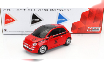 RC FIAT Nuova 500 №5 (2007), Red