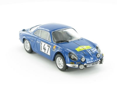 ALPINE A 110 du Lyon-Charbonnières 1968, серия Alpine and Renault Sportives 19, синий