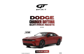 DODGE Charger Daytona Scat/pack redeye (2025), red