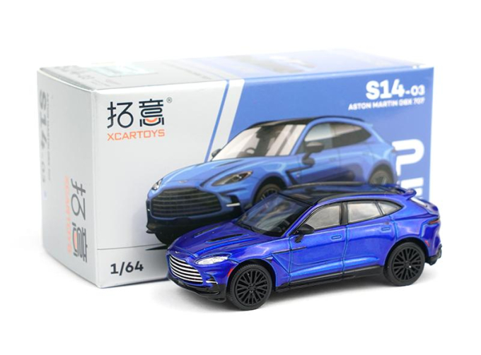 ASTON MARTIN DBX 707, blue metallic