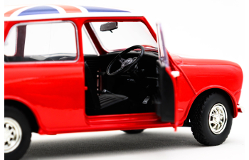 MINI Cooper, red / Union Jack roof