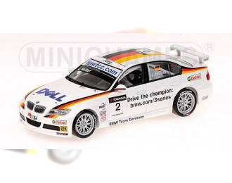 BMW 320SI BMW TEAM GERMANY J. MUELLER WINNER RACE 2 WTCC BRNO 2007, белый