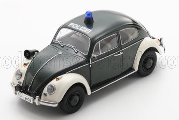 VOLKSWAGEN Beetle Polizei (1960), green / white