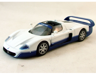 MASERATI MC12, Суперкары 75, white / blue