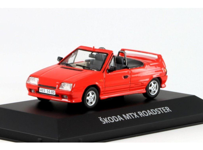 SKODA MTX Roadster (1991), red