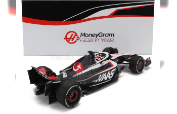 HAAS F1 Fw23 Team Moneygram Haas N20 10th Saudi Arabian Gp With Pit Board (2023) Kevin Magnussen, White Black Red