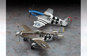 Сборная модель North American P-51B Mustang D-Day Marking Combo (две модели вкоробке)