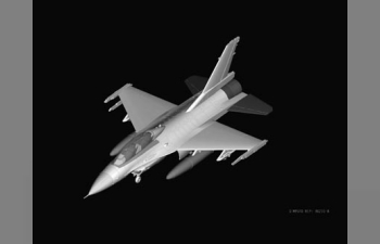 Сборная модель F-16B Fighting Falcon