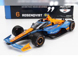 McLAREN Team Arrow Mclaren Sp №6 Indy 500 Indycar Series (2023) Felix Rosenqvist, Light Blue Orange