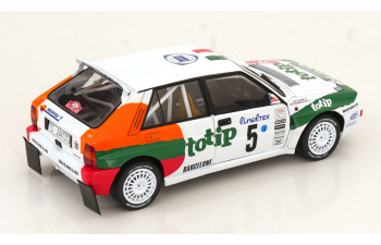 LANCIA Delta Hf Integrale Evo Jolly Club Totip Repsol №5 Rally Montecarlo (1993) Andrea Aghini - Sauro Farnocchia, White Orange Green