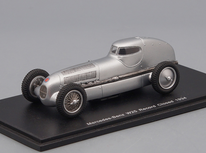 MERCEDES-BENZ W25 Record Closed (1934), silver