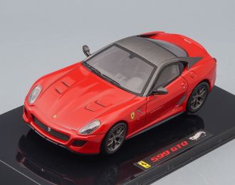 FERRARI 599 GTO (2010), red / grey