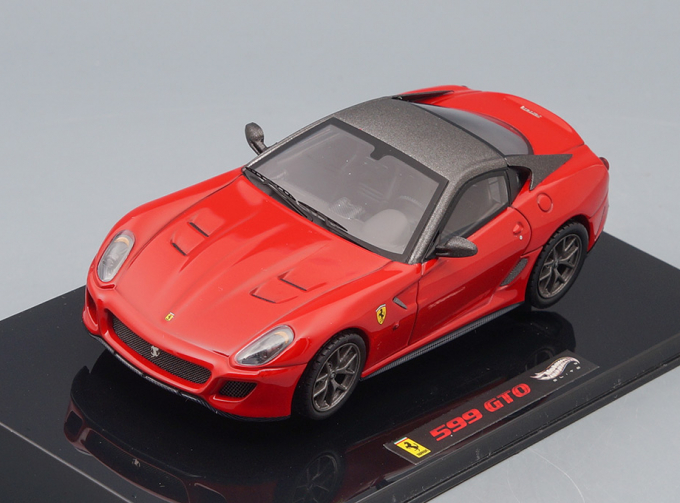 FERRARI 599 GTO (2010), red / grey