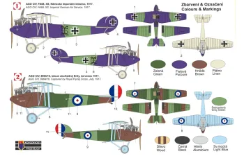 Сборная модель AGO C.IV ″Special markings″