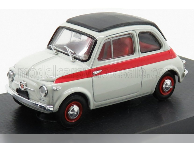 FIAT 500 Nuova Sport Chiusa 1957, Grey