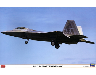 Сборная модель LOCKHEED MARTIN F-22a Raptor Airplane Military 1990