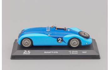 BUGATTI Type 57g 3.3l Team Roger Labric #2 (1937) Jean Pierre Wimille / Robert Benoist, 24h Le Mans Collection