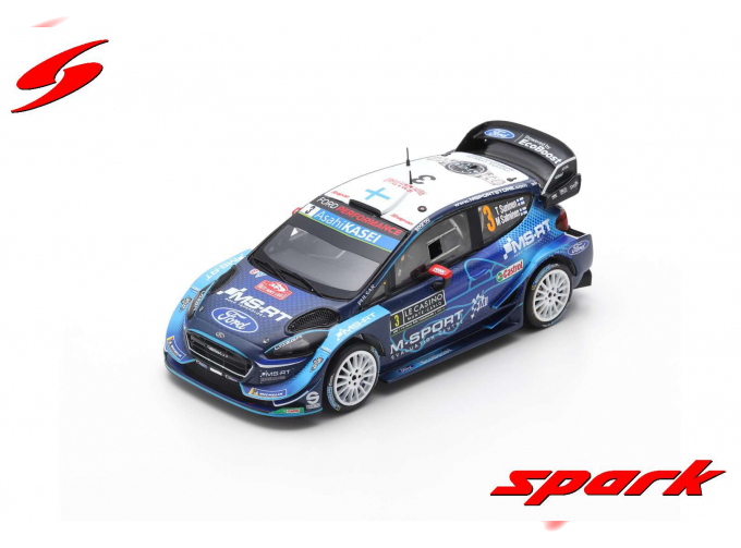 Ford Fiesta WRC M-Sport Ford WRT #3 Rally Monte Carlo 2019 T. Suninen - M. Salminen